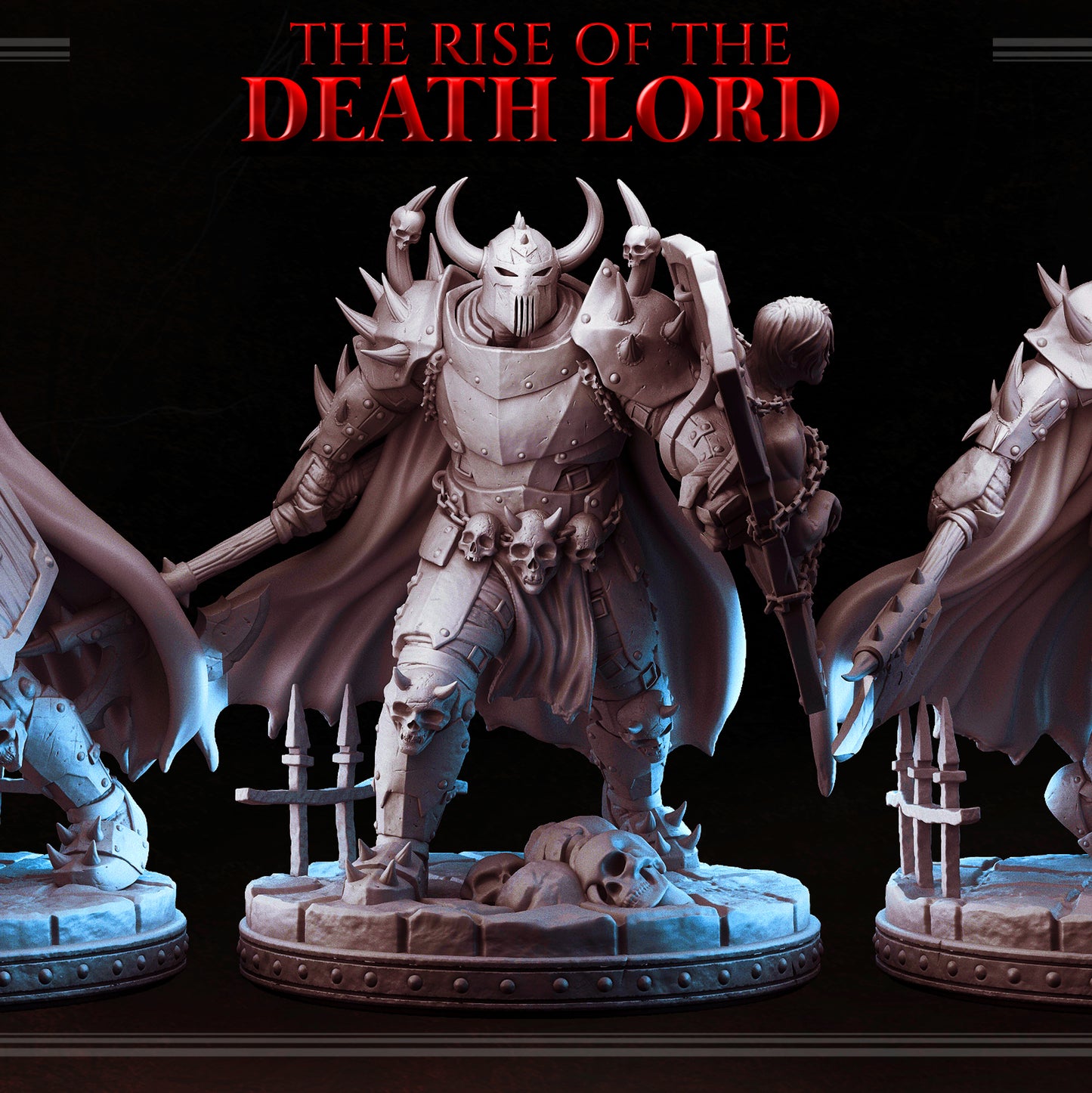 Dark knight - Kalsour - March 2023 - THE RISE OF THE DEATH LORD - MASTERS OF DUNGEONS QUEST - Primal Collectibles