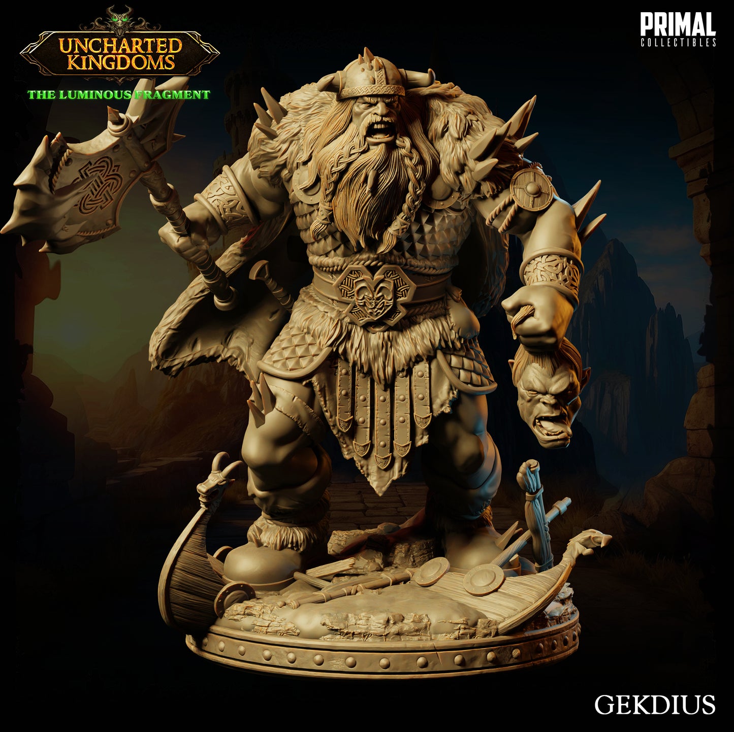 3 miniatures - 32mm - Giants Bundle - Uncharted Kingdoms