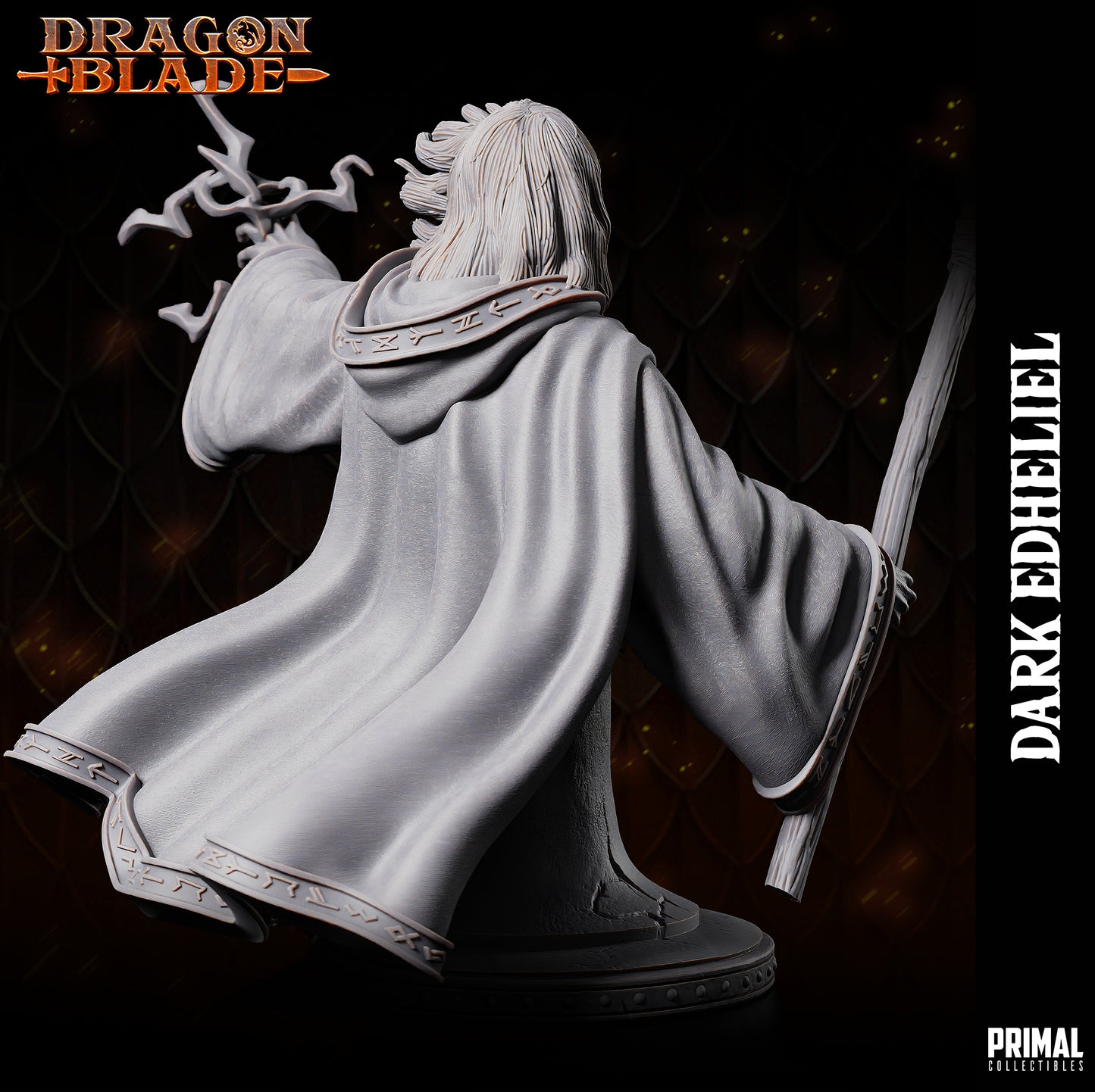 Wizard - Dark Edheliel - Bust - November 2023 - DRAGONBLADE-  MASTERS OF DUNGEONS QUEST