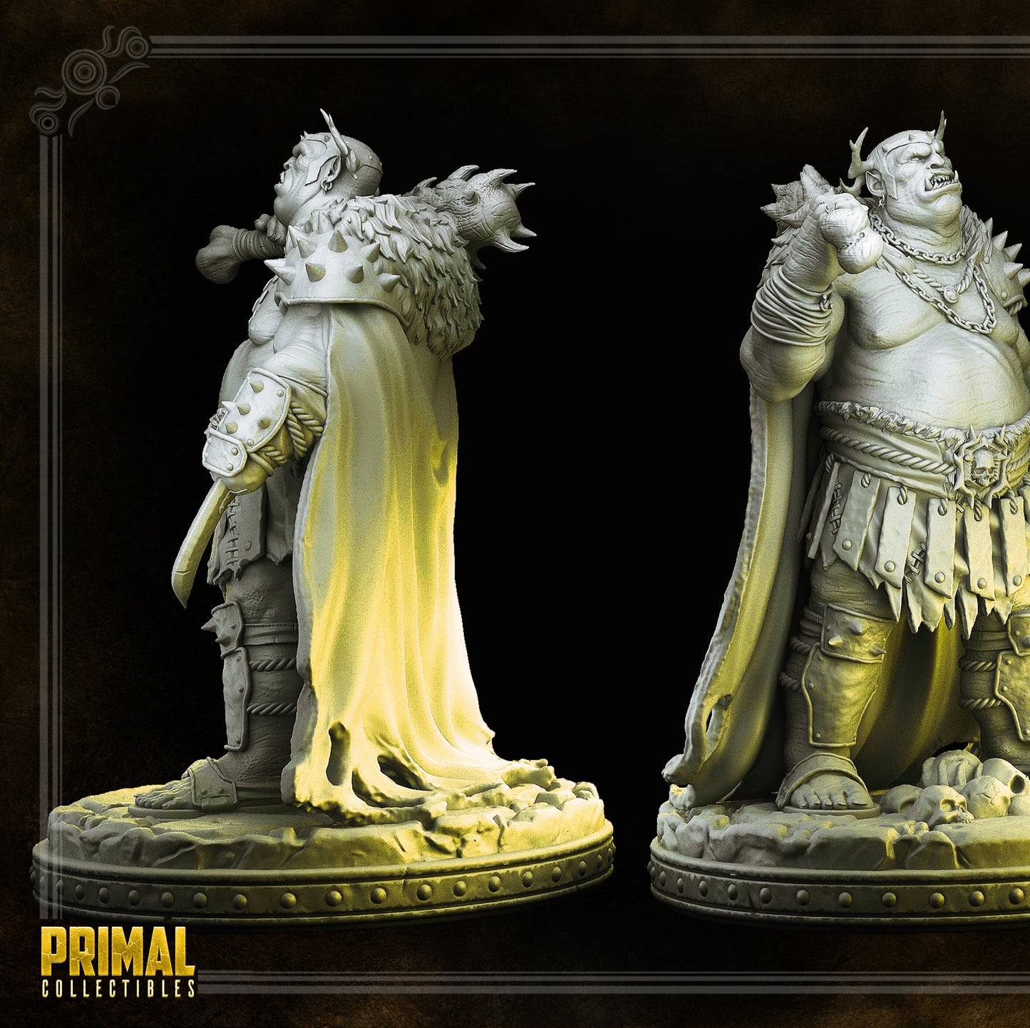 Boss Ogre lord - Gundahar - CONTRA THE OGRES CROWD - MASTERS OF DUNGEONS QUEST - Primal Collectibles