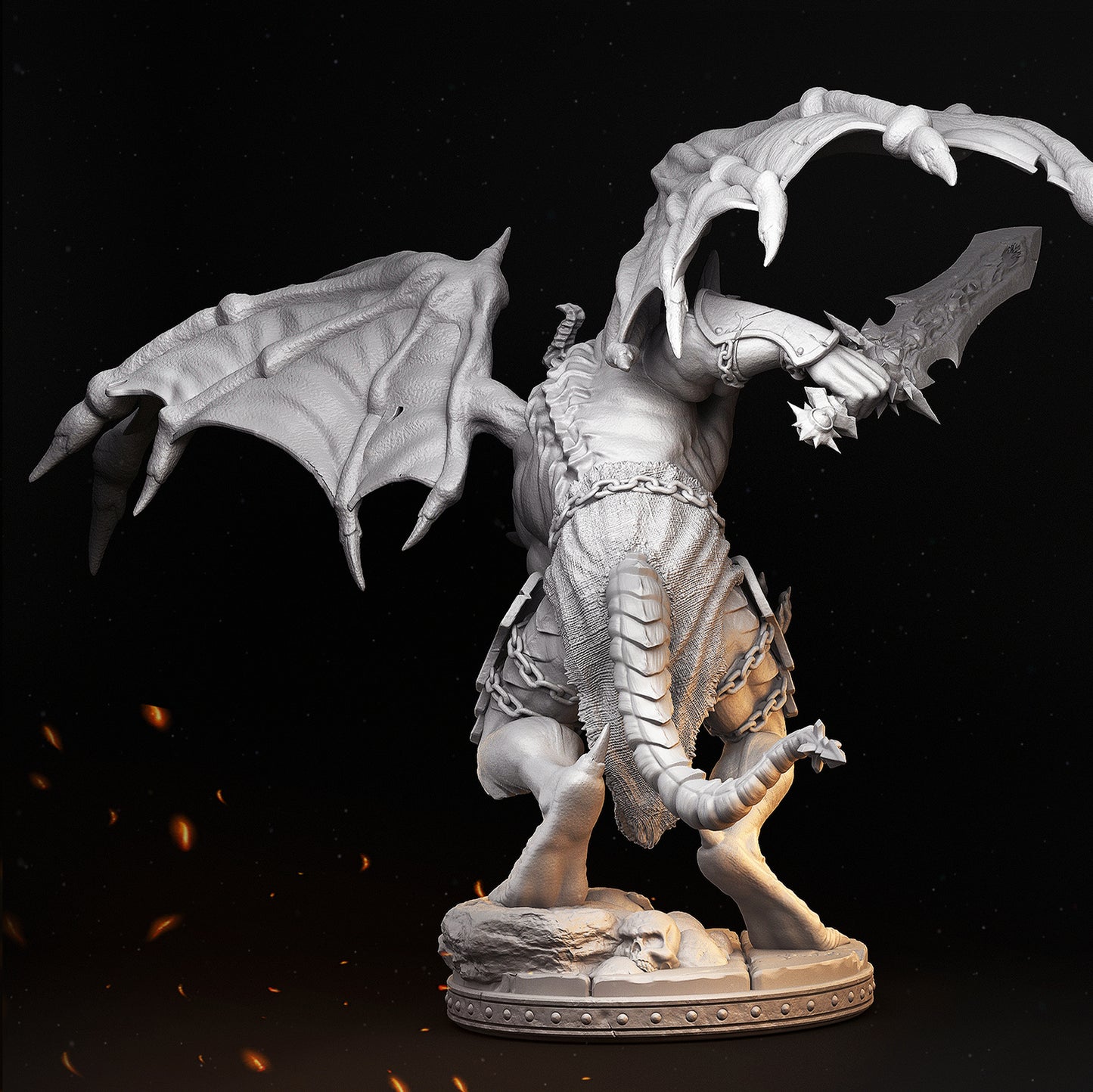 Gargoyle - Azvameth - MASTERS OF DUNGEONS QUEST - Primal Collectibles