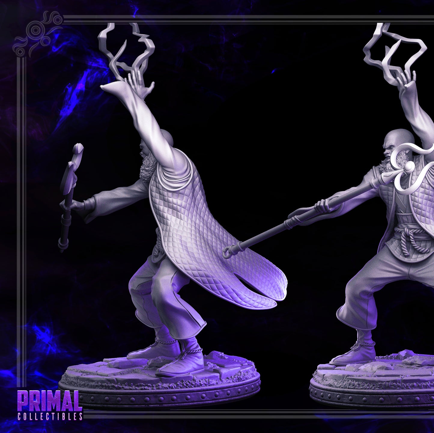 Storm Master - Rayzen Shaka - DARK WIZARDS - MASTERS OF DUNGEONS QUEST - Primal Collectibles