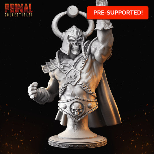 Dark Sorcerer - Dostrath bust - MASTERS OF DUNGEONS QUEST - Primal Collectibles