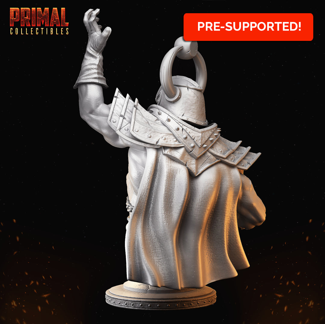 Dark Sorcerer - Dostrath bust - MASTERS OF DUNGEONS QUEST - Primal Collectibles