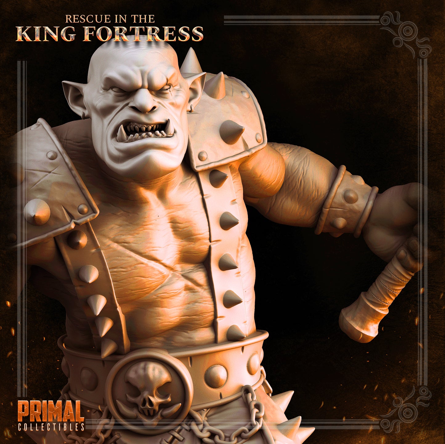 Orc minion - URZOTH- April 2023 - RESCUE IN THE KING FORTRESS -  MASTERS OF DUNGEONS QUEST - Primal Collectibles