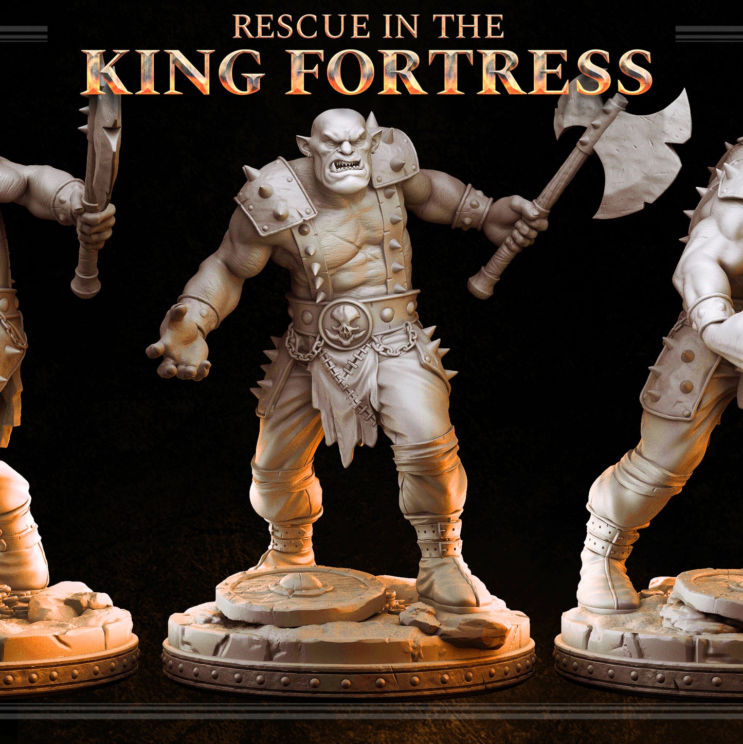 Orc minion - URZOTH- April 2023 - RESCUE IN THE KING FORTRESS -  MASTERS OF DUNGEONS QUEST - Primal Collectibles