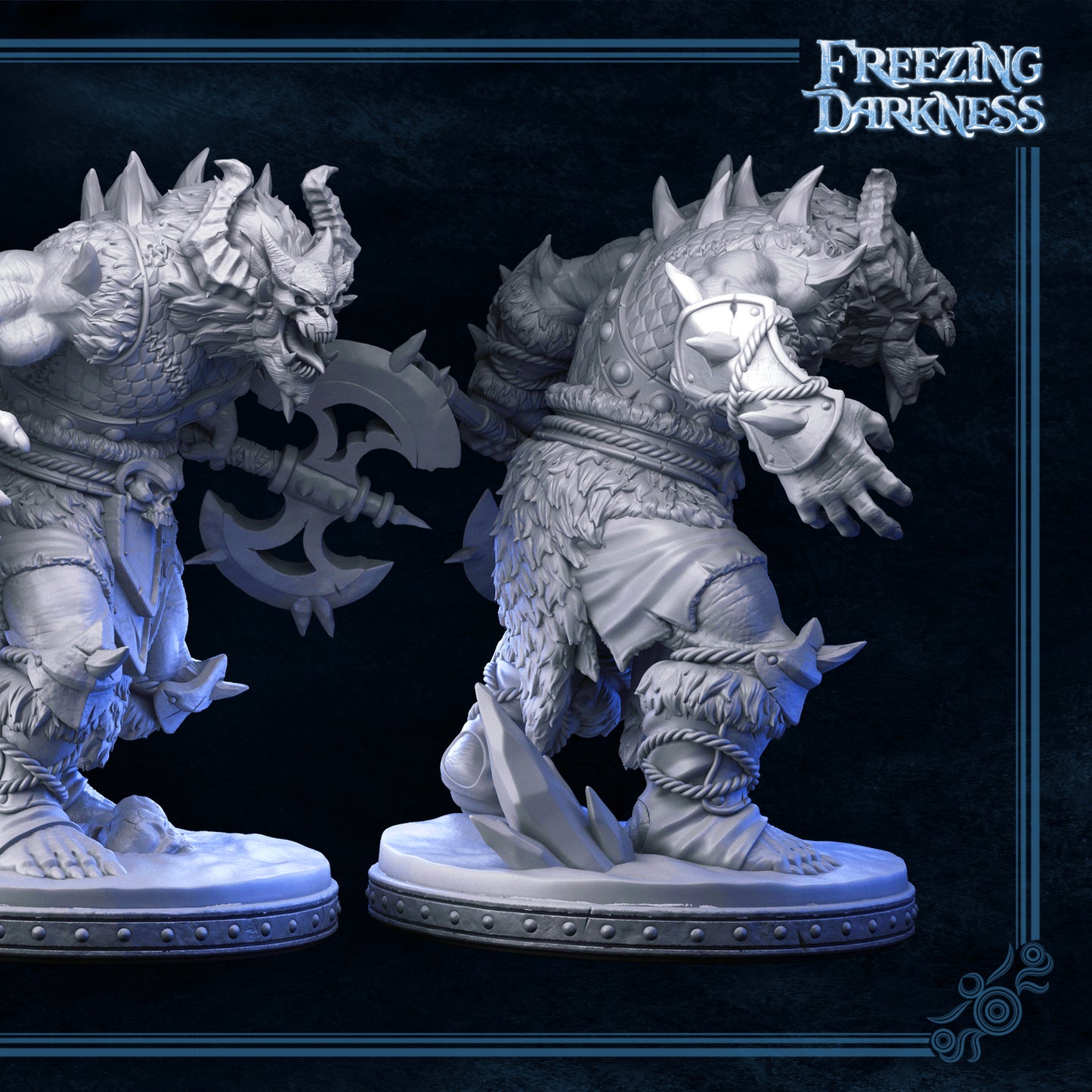 Boss - Creature - FREEZING DARKNESS - MASTERS OF DUNGEONS QUEST - Primal Collectibles