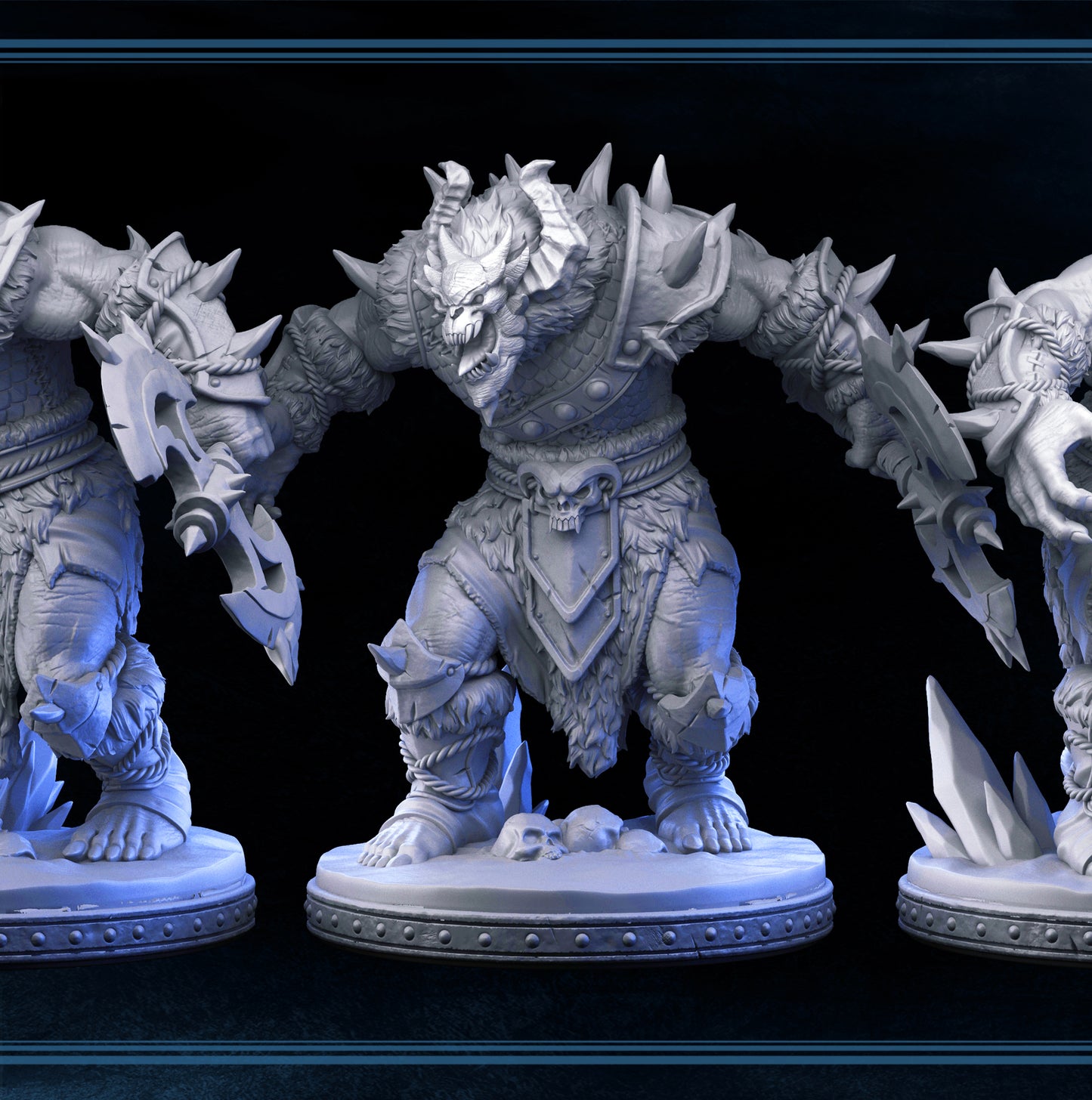 Boss - Creature - FREEZING DARKNESS - MASTERS OF DUNGEONS QUEST - Primal Collectibles