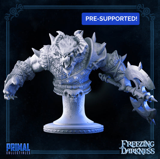 Boss - Creature - bust - FREEZING DARKNESS - MASTERS OF DUNGEONS QUEST - Primal Collectibles