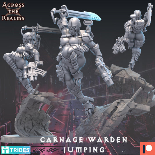 1x Carnage Warden - Jumping - Across the Realms