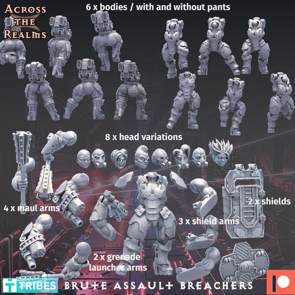 6x Brute Assault Breachers - Across the Realms