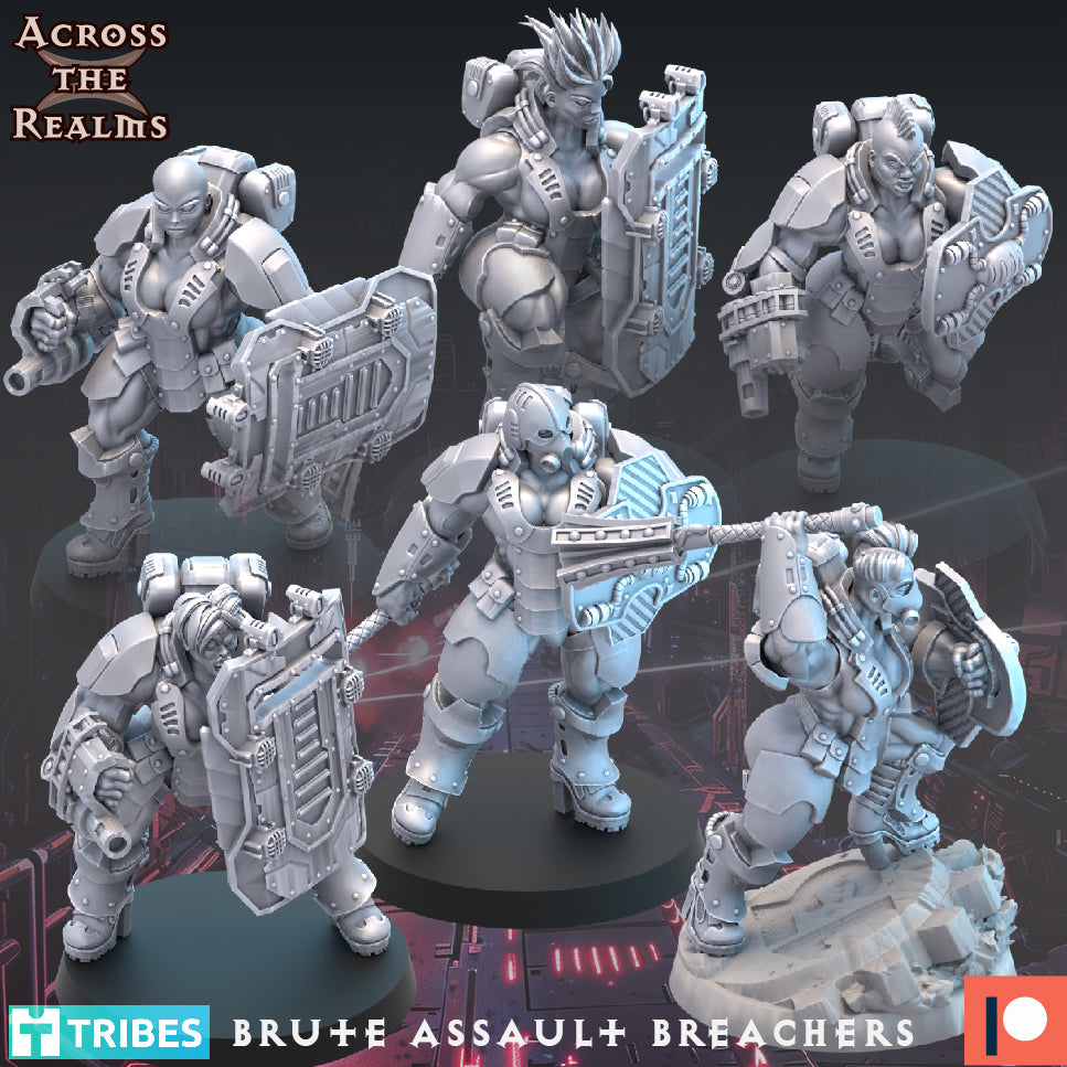 6x Brute Assault Breachers - Across the Realms