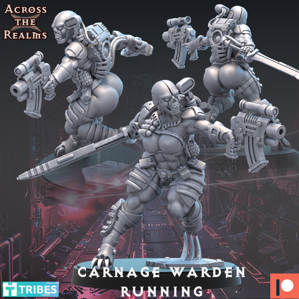 1x Carnage Warden - Running - Across the Realms