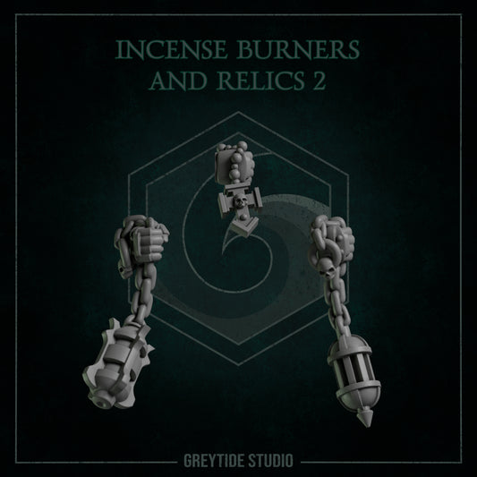 Brûleurs d'encens et reliques 2 - GreyTide Studio