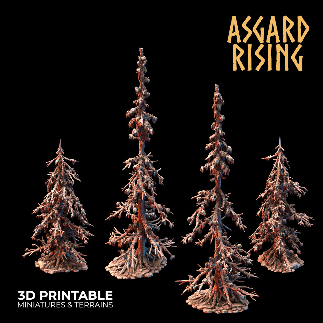 Coniferous Forest - Infected Spruce Trees - Asgard Rising