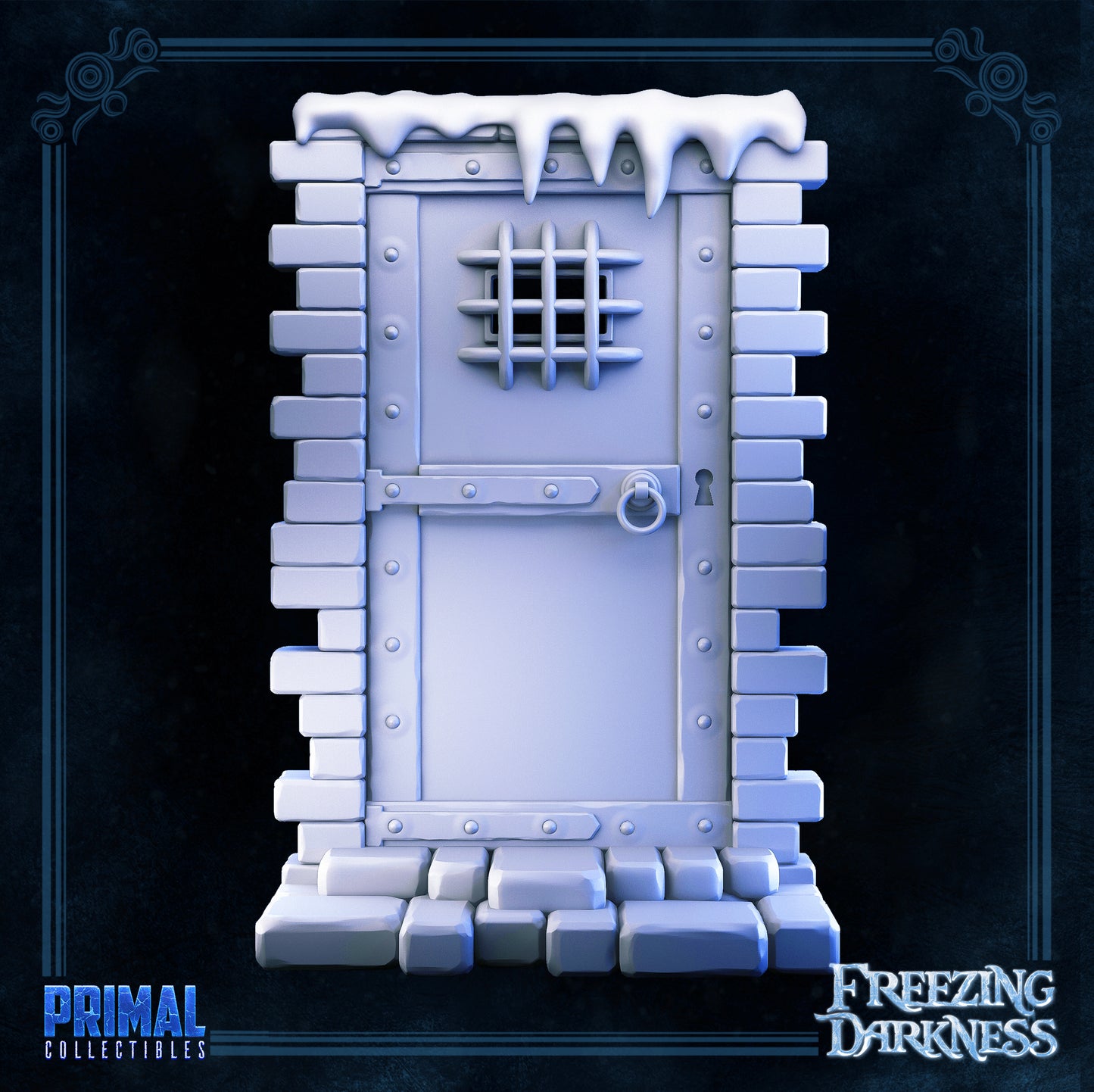 Cage, Iron and Scepter -  FREEZING DARKNESS - MASTERS OF DUNGEONS QUEST - Primal Collectibles