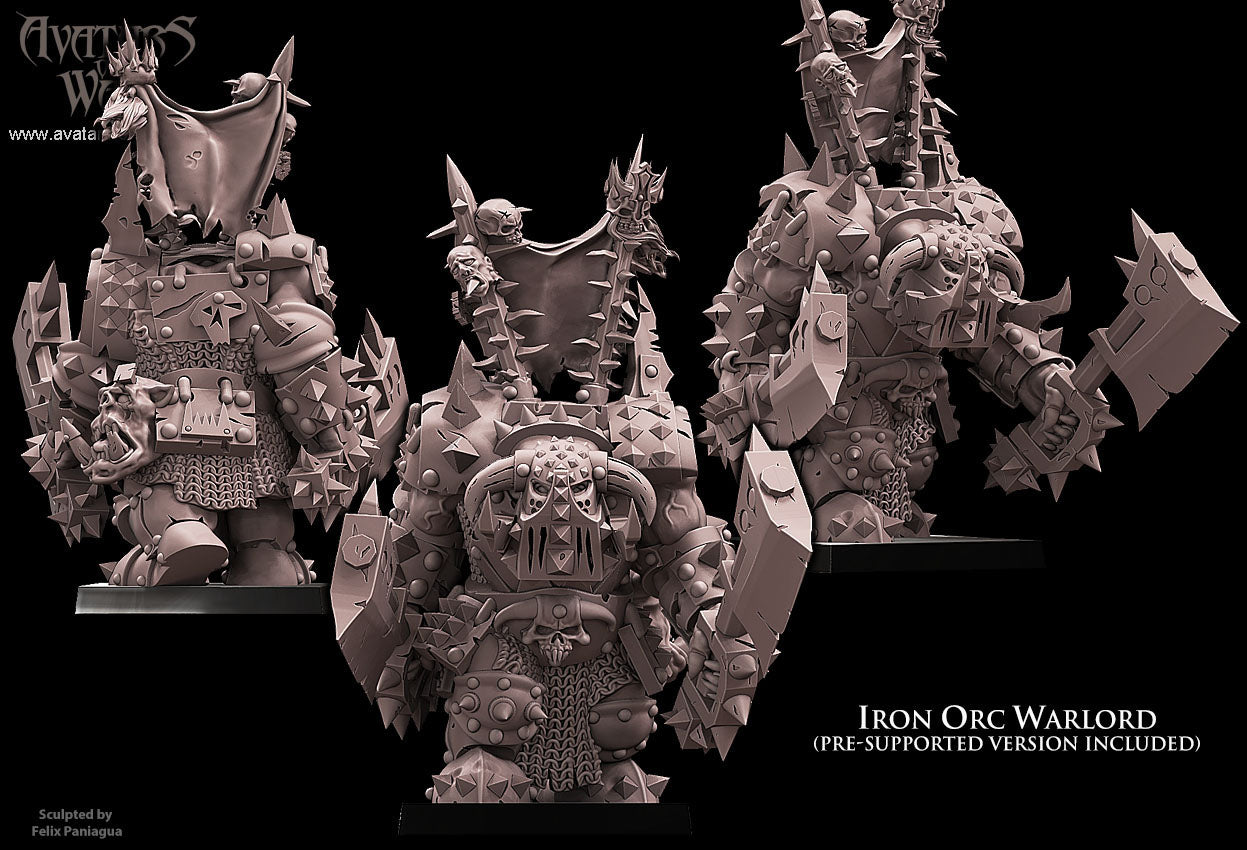 Iron Orc Warlord - Avatars of War