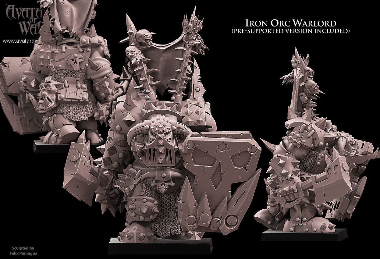 Iron Orc Warlord - Avatars of War