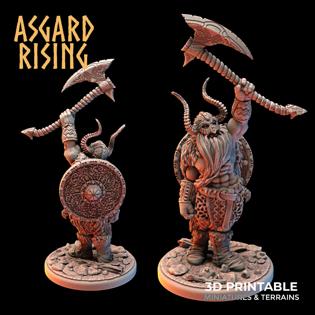 VIKINGS - Warriors Modular Warband - Asgard Rising