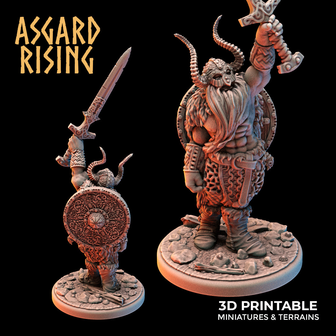 VIKINGS - Warriors Modular Warband - Asgard Rising