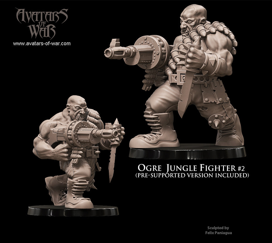 6x Ogre Jungle Fighters - Avatars of War