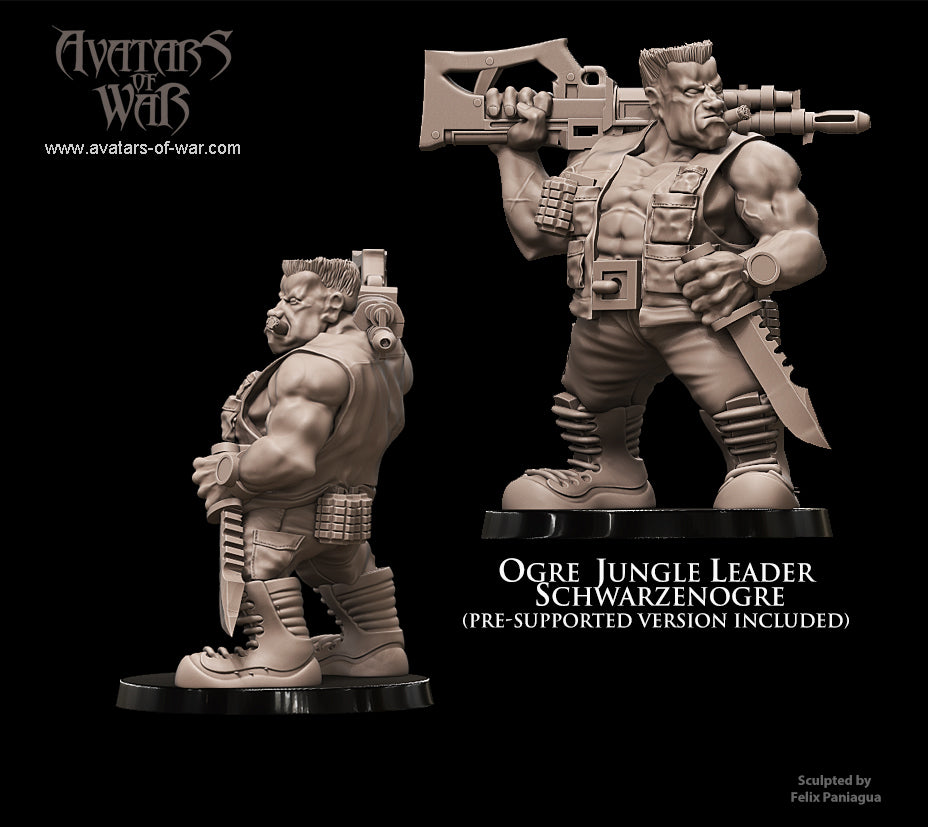 6x Ogre Jungle Fighters - Avatars of War