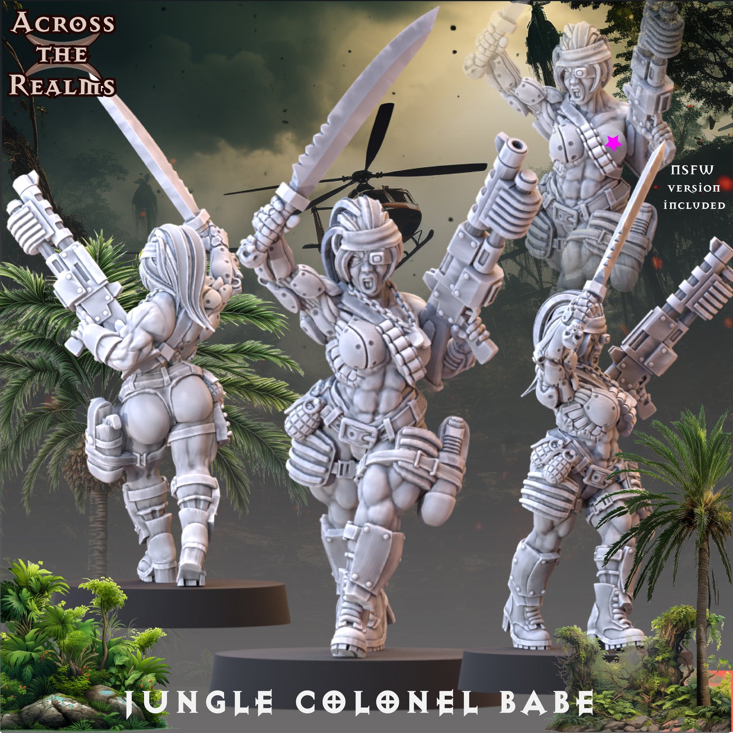 2x Jungle Colonel Babe - Across the Realms