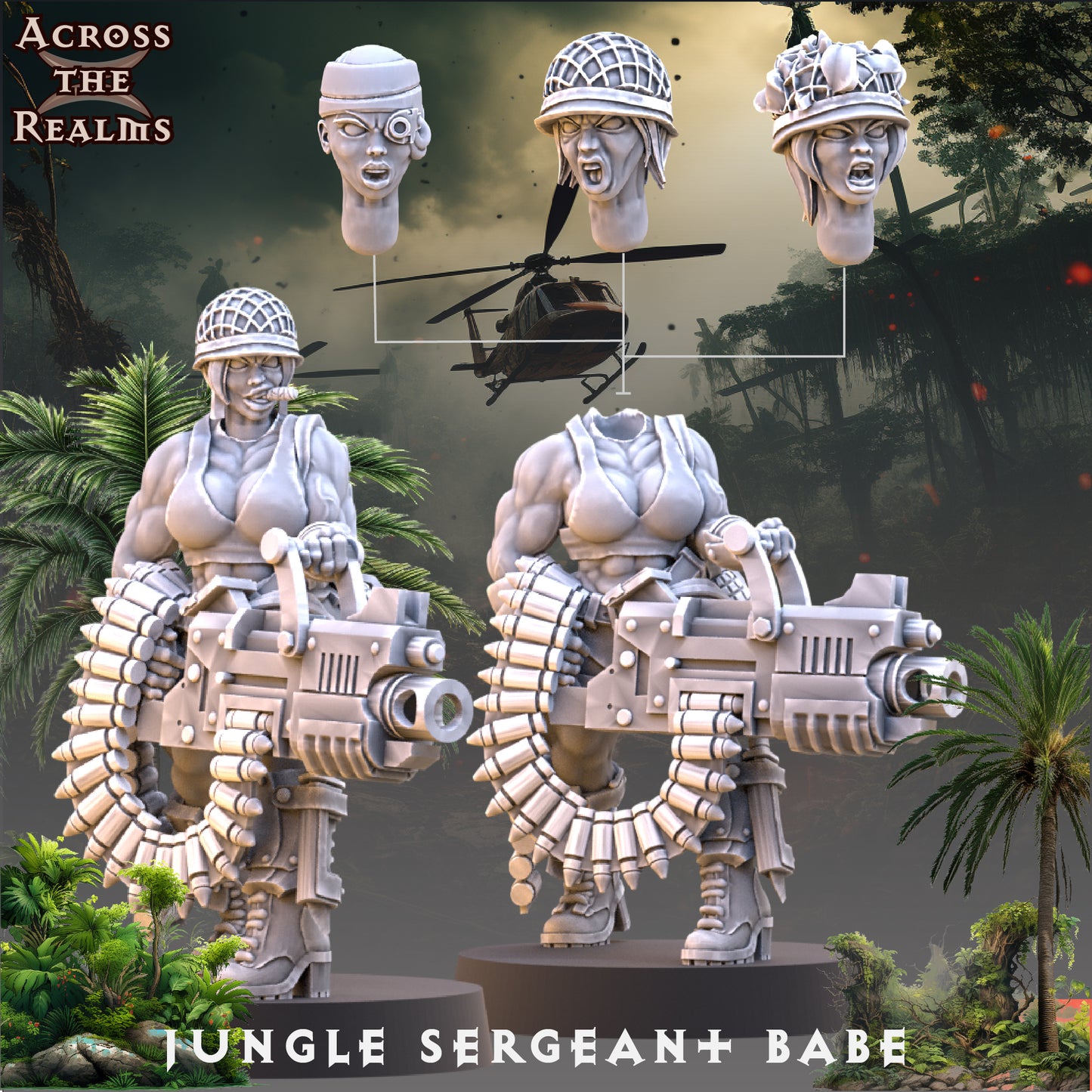 1x Jungle Sergeant Babe - Across the Realms