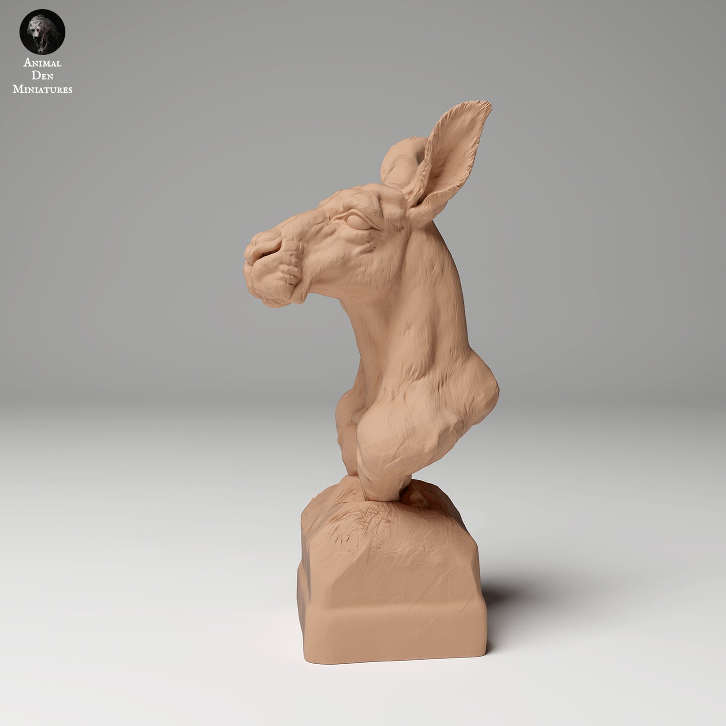 Red Kangaroo Bust - Animal Den Miniatures