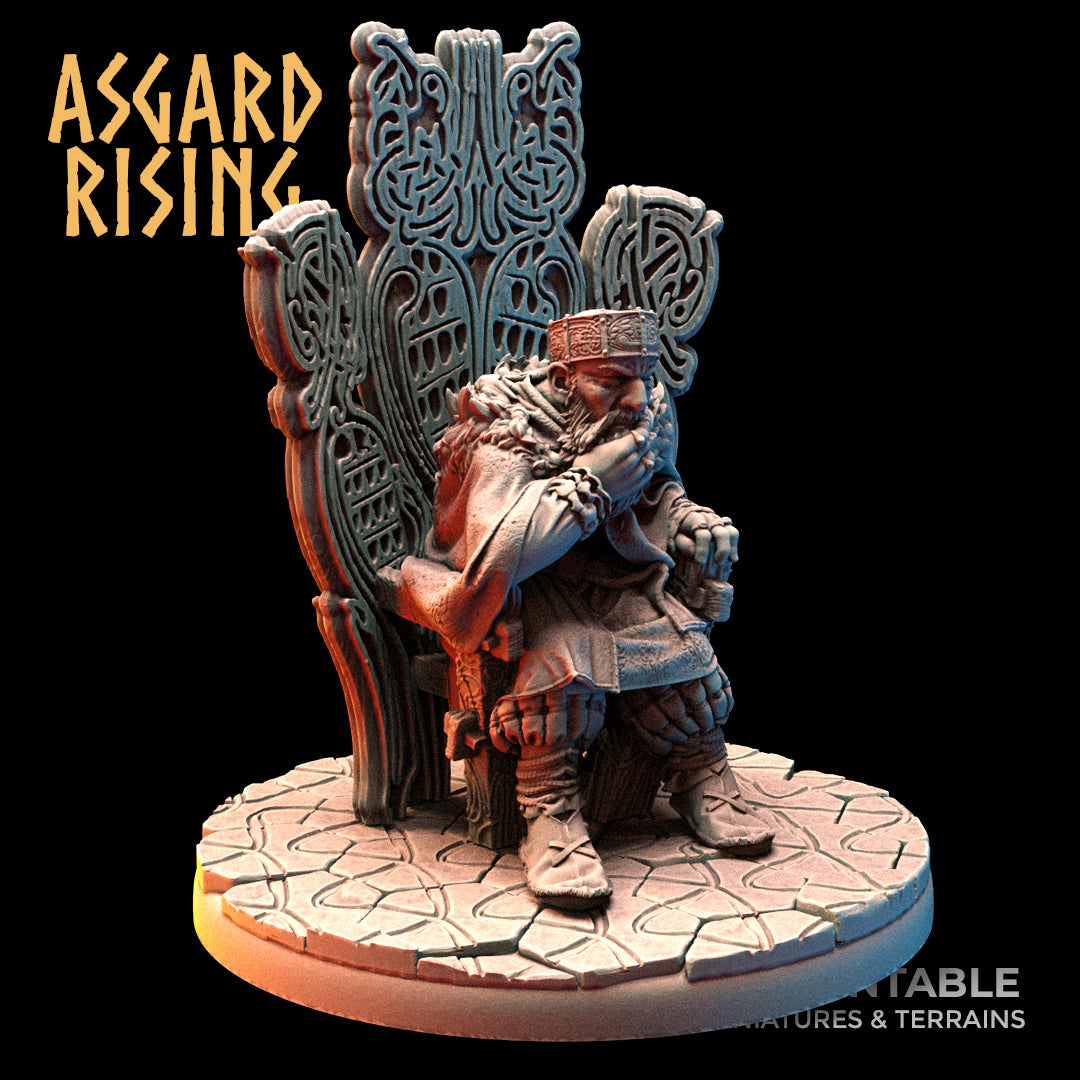 VIKING: King Eysteinn the Indomitable (on the Throne) - Asgard Rising