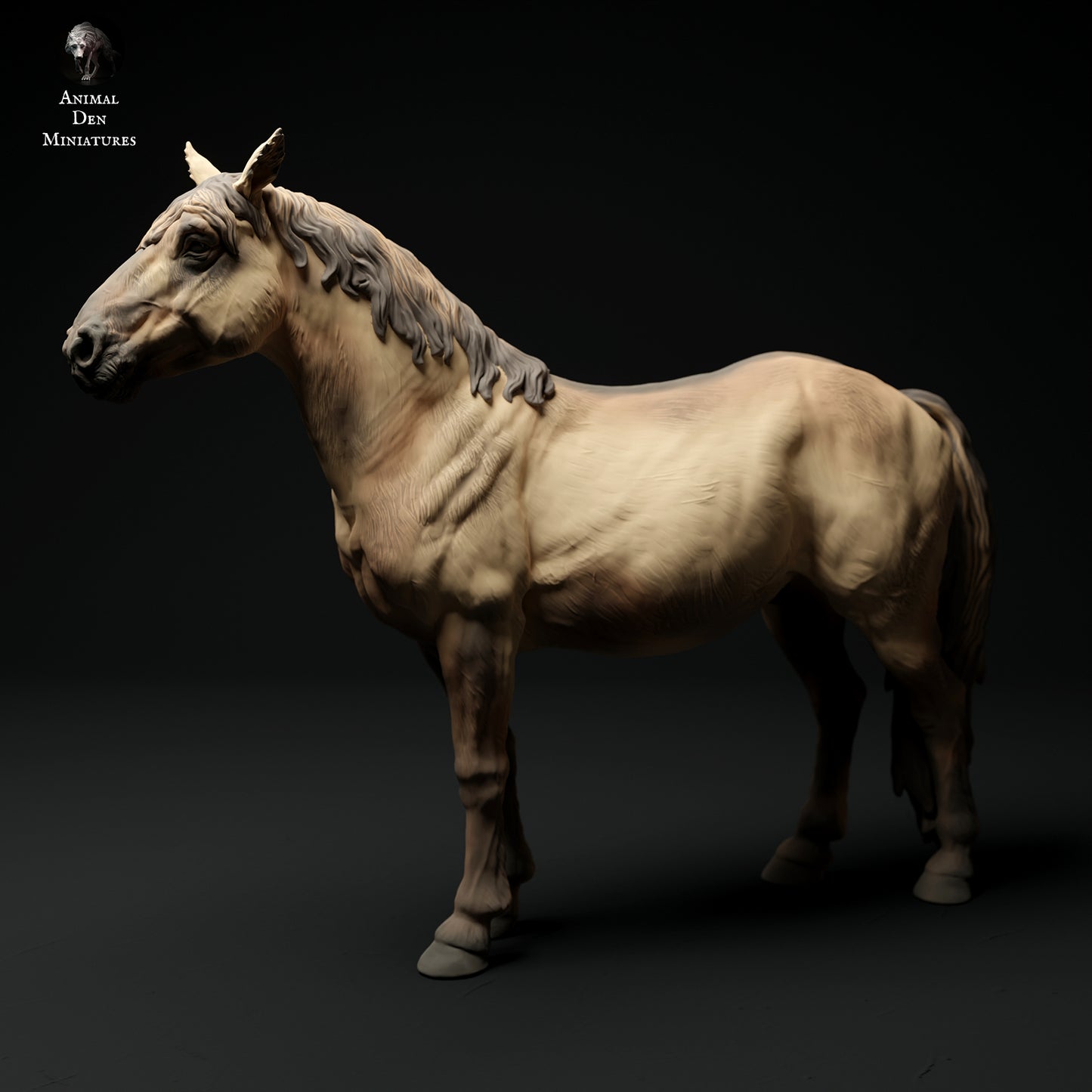 Konik Horse - Animal Den Miniatures