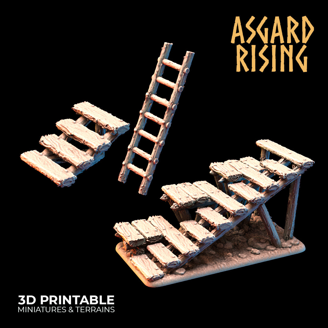 Fortified Village - Large Palisade - Asgard Rising