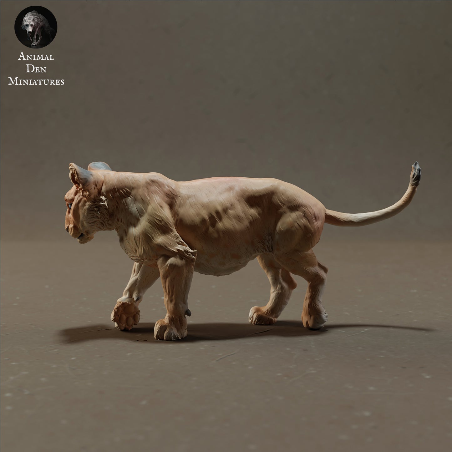 Lion Cub - Animal Den Miniatures