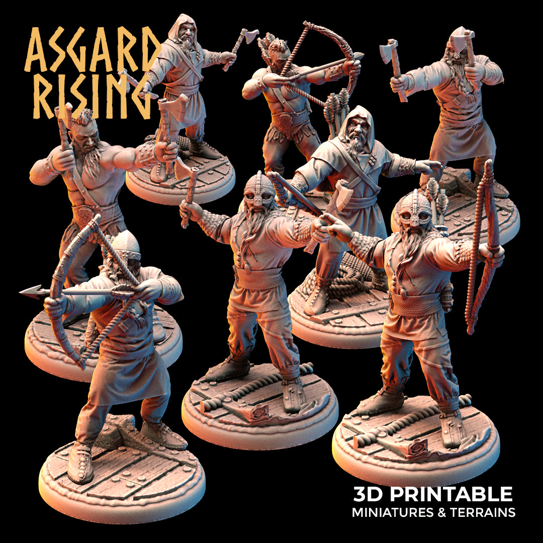 VIKING: Viking Archers/Ax Throwers - Asgard Rising