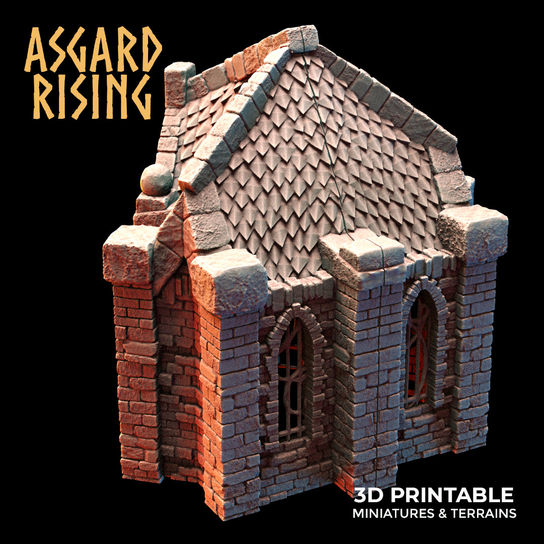 Cemetery Mausoleums - Asgard Rising