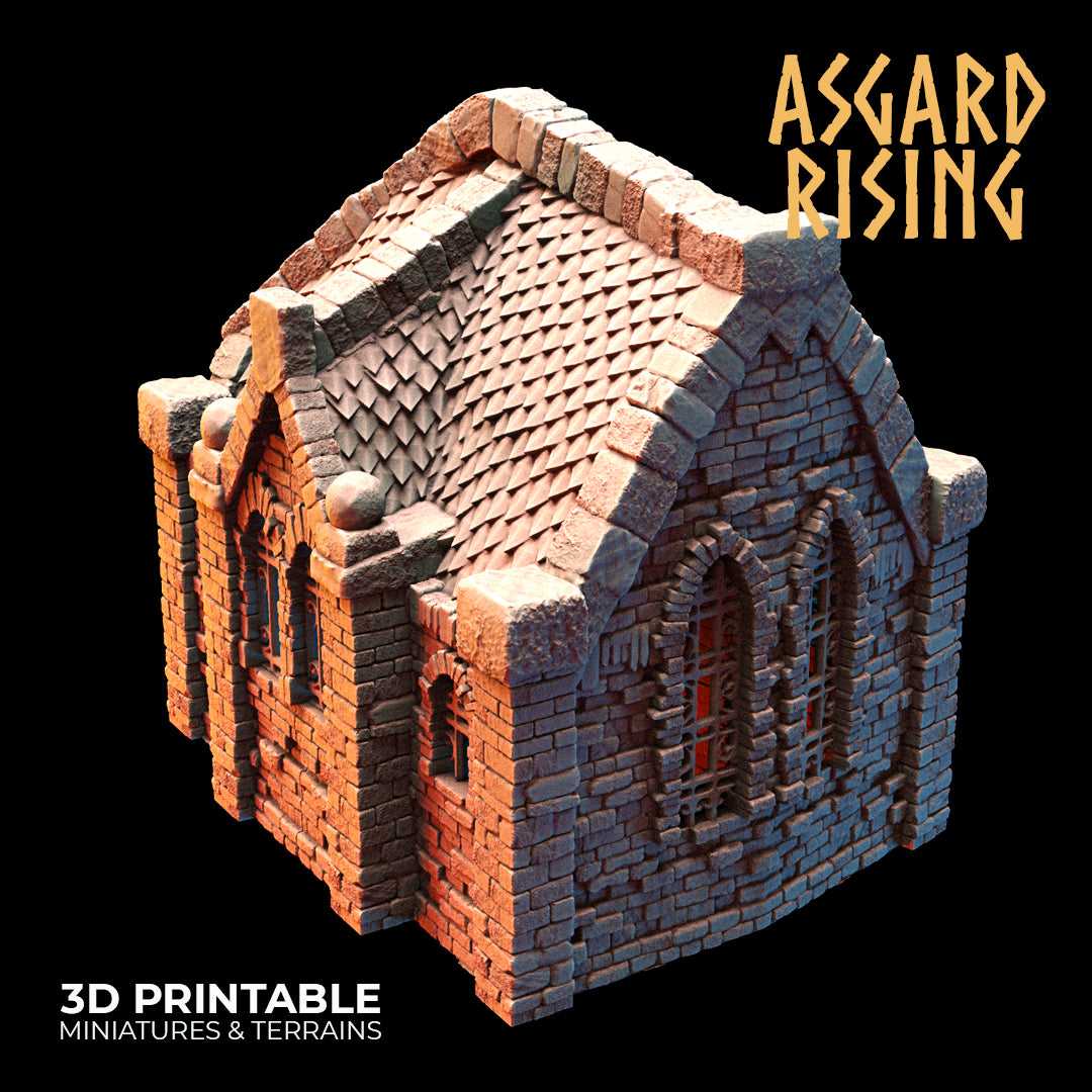 Cemetery Mausoleums - Asgard Rising