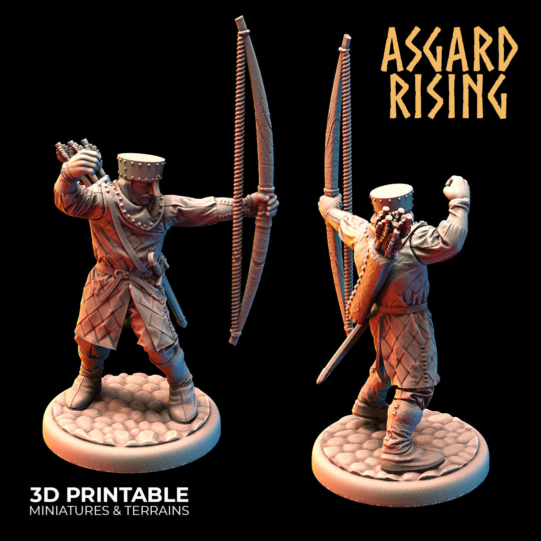 Medieval Bowmans Modular Warband - Asgard Rising