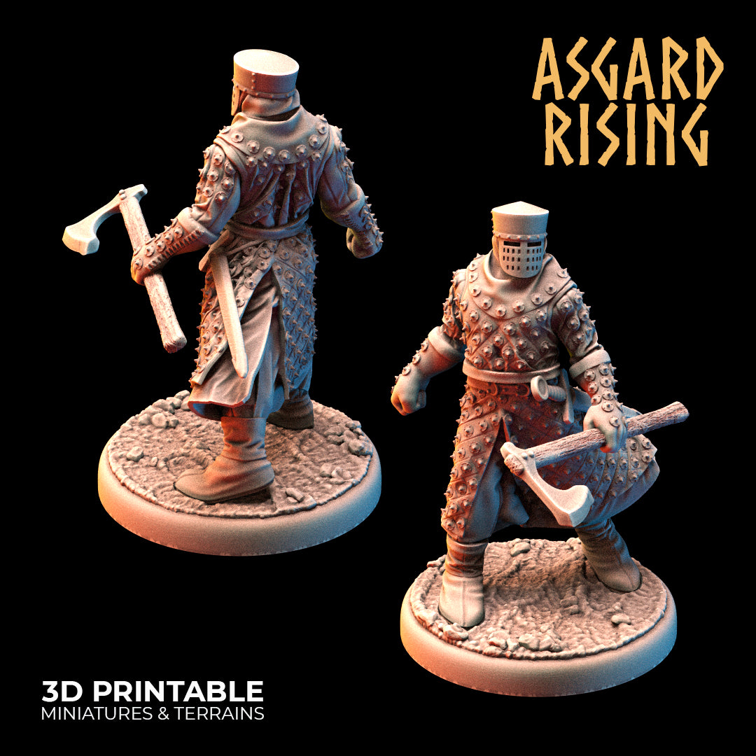 Medieval Knights with Two-Handed Weapons - Asgard Rising