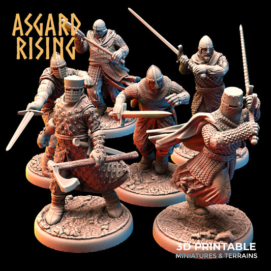 Medieval Knights with Two-Handed Weapons - Asgard Rising