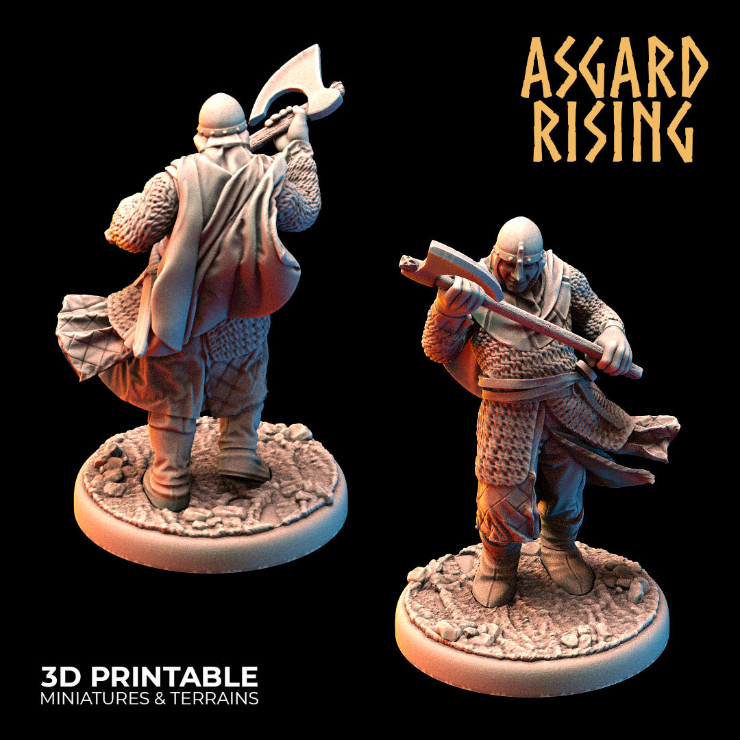 Medieval Knights with Two-Handed Weapons - Asgard Rising