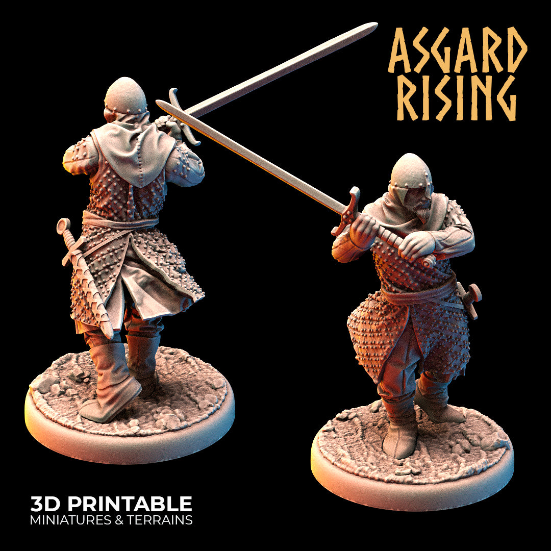 Medieval Knights with Two-Handed Weapons - Asgard Rising