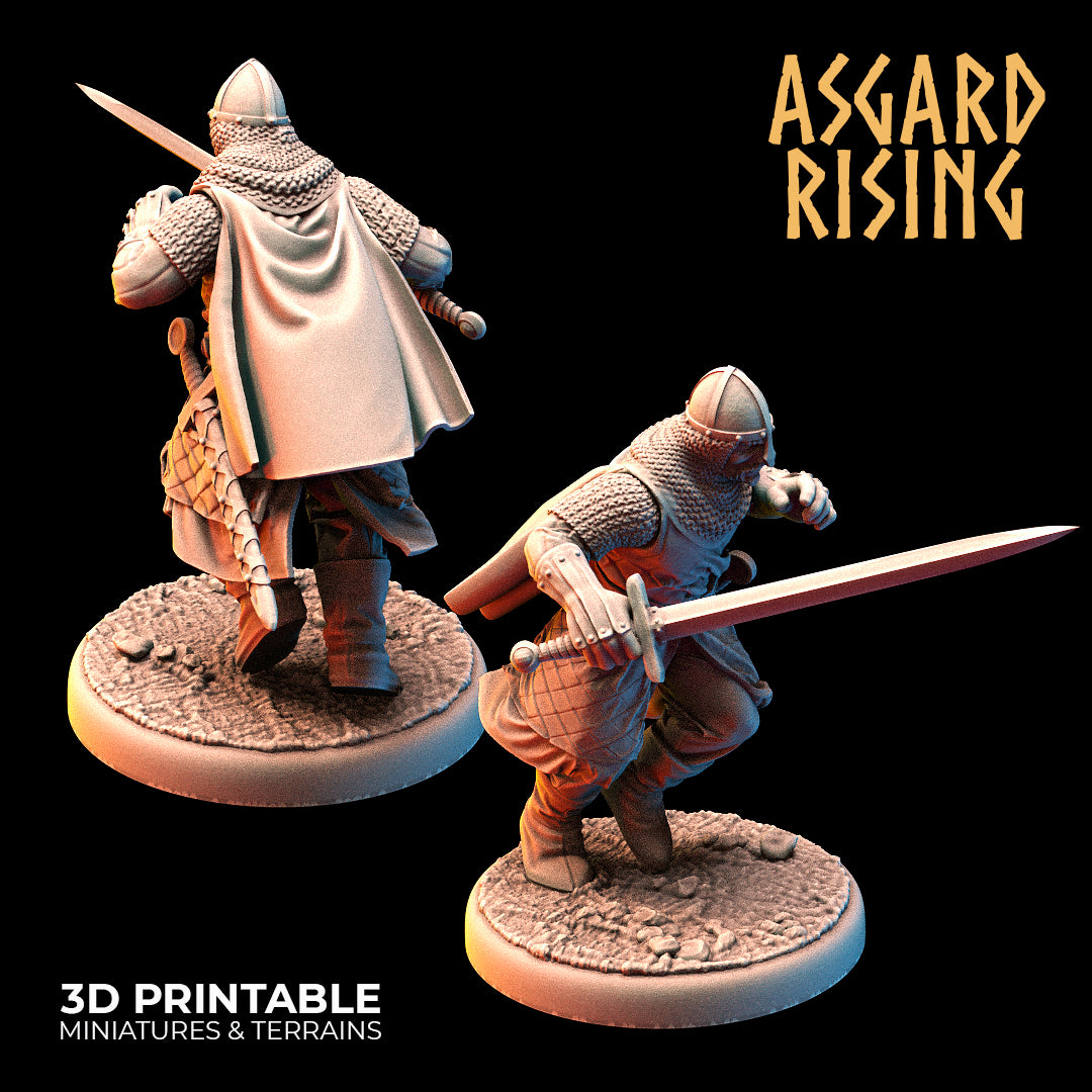 Medieval Knights with Two-Handed Weapons - Asgard Rising