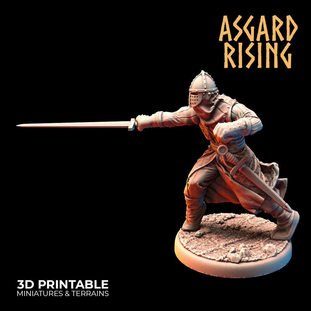 Medieval Knights with Two-Handed Weapons - Asgard Rising