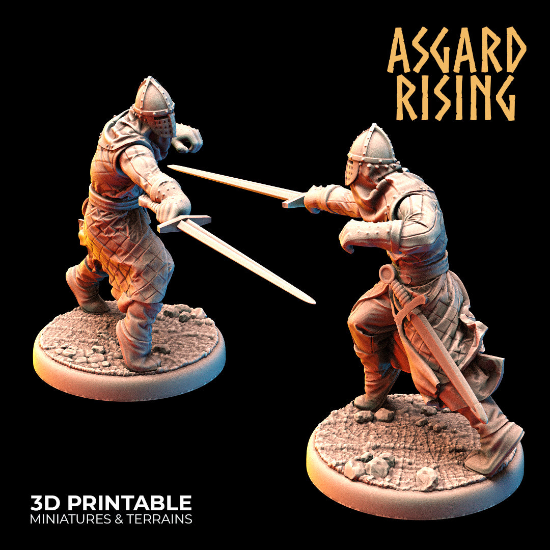 Medieval Knights with Two-Handed Weapons - Asgard Rising