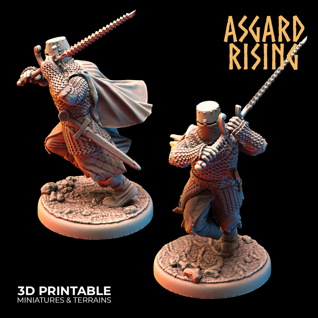 Medieval Knights with Two-Handed Weapons - Asgard Rising