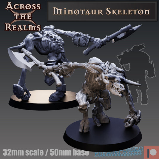 1x Minotaur Skeleton - Across the Realms