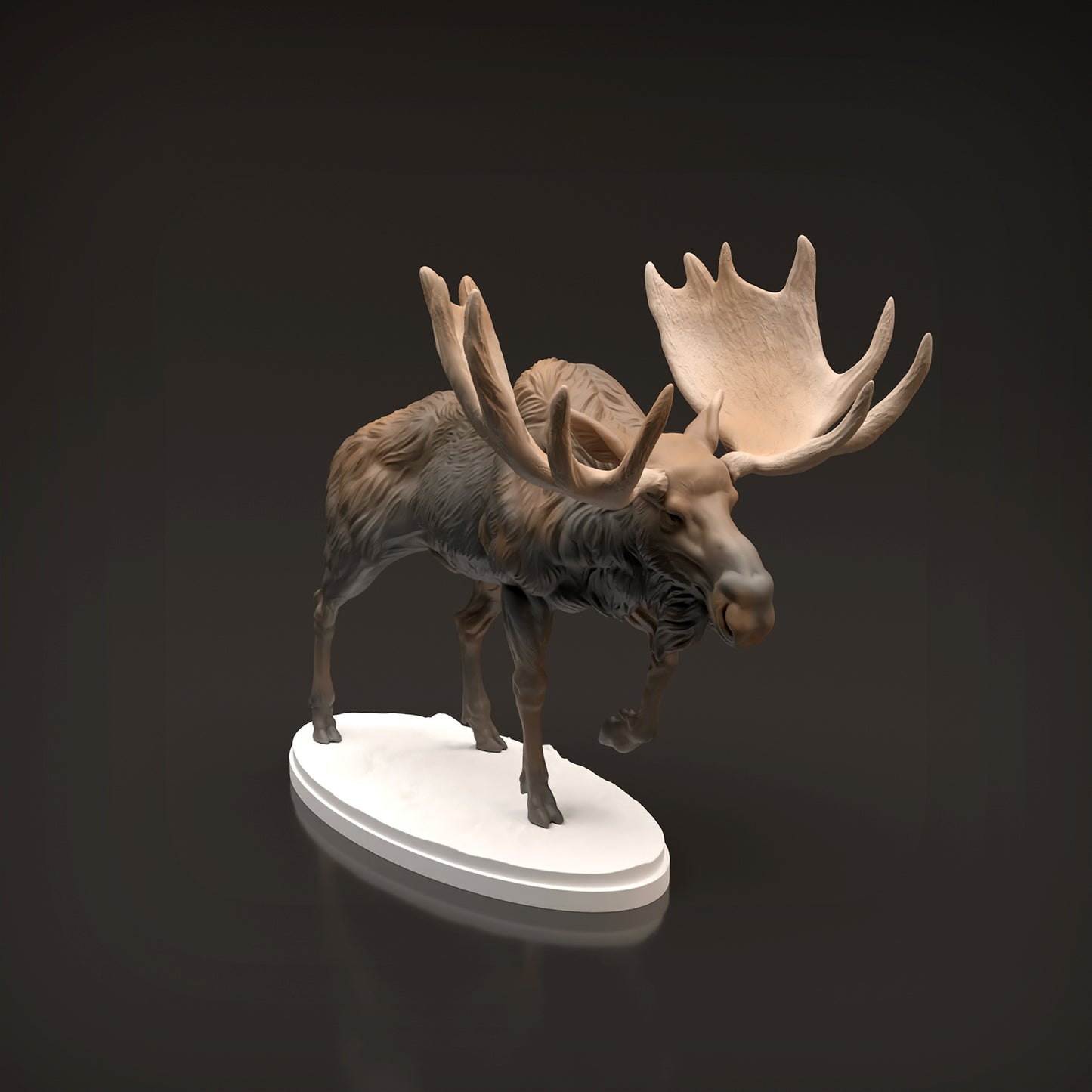 Bull Moose - Animal Den Miniatures