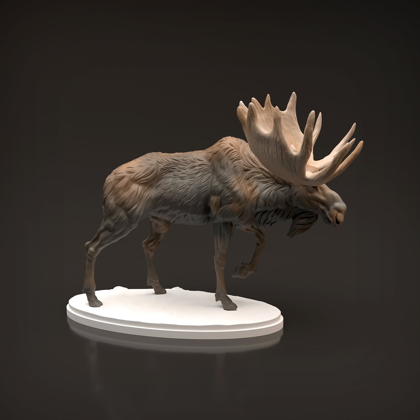 Bull Moose - Animal Den Miniatures