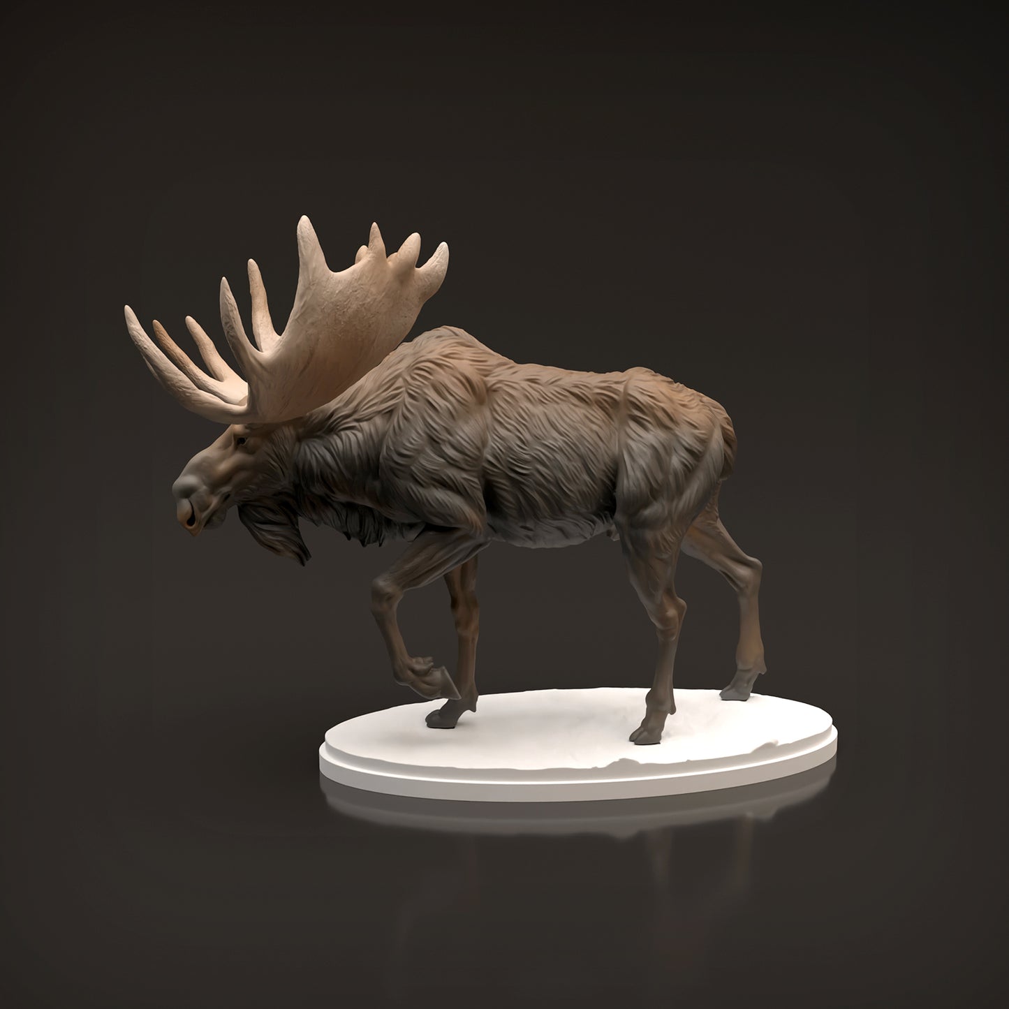 Bull Moose - Animal Den Miniatures