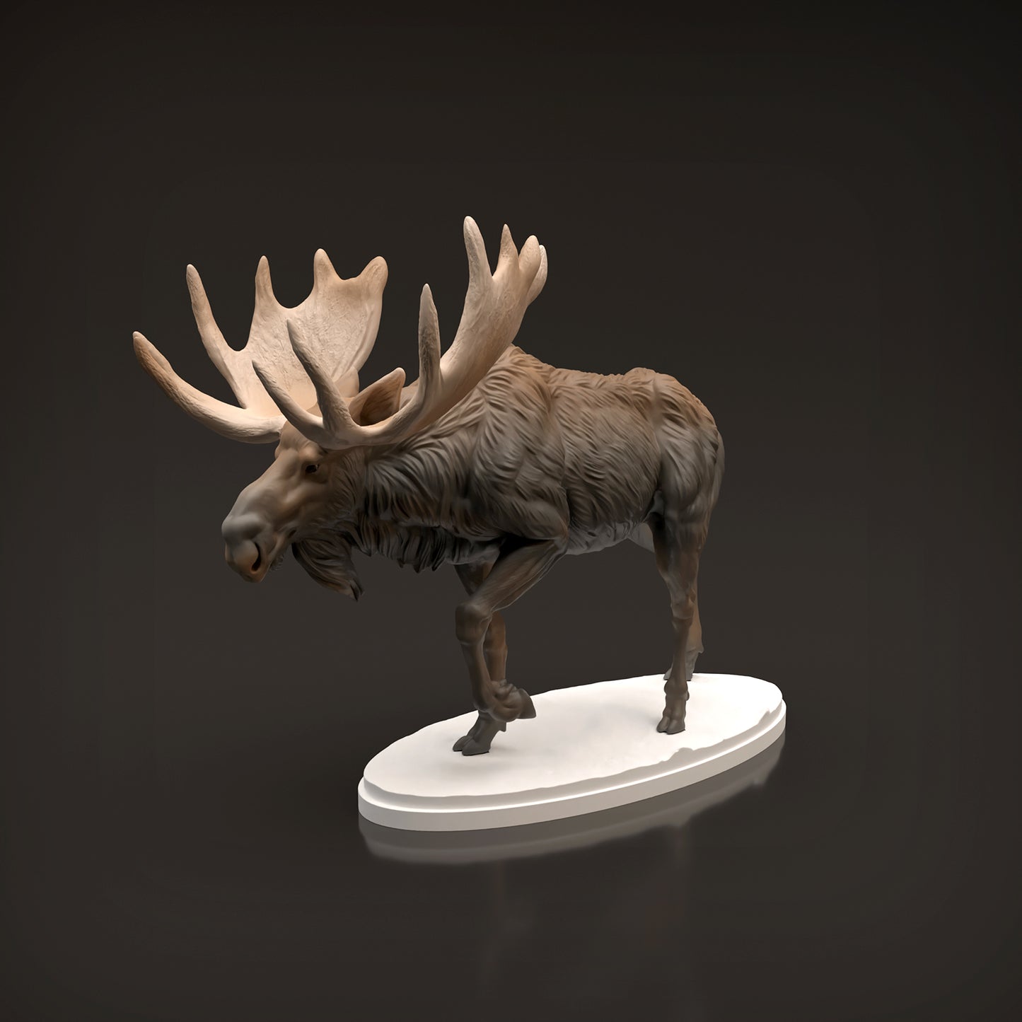 Bull Moose - Animal Den Miniatures